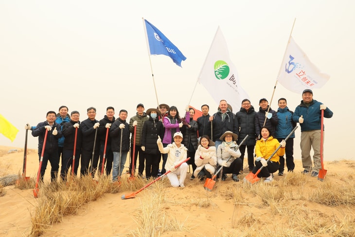 Air Liquide China launches CSR project in Alxa, Inner Mongolia