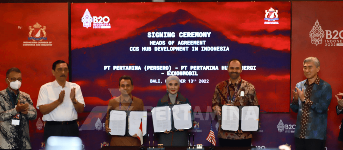 Pertamina and ExxonMobil sign $2.5bn deal to develop CCS in Indonesia